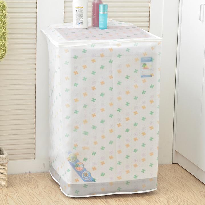 Áo trùm máy giặt vải trong cửa trên - Màu ngẫu nhiên - GDHN Loại Tốt