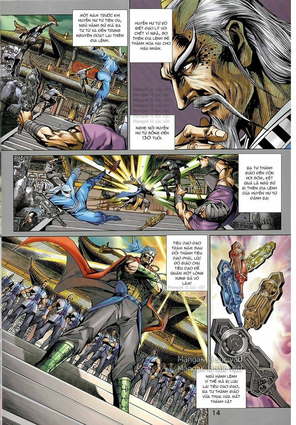 tân tác long hổ môn chapter 825 14