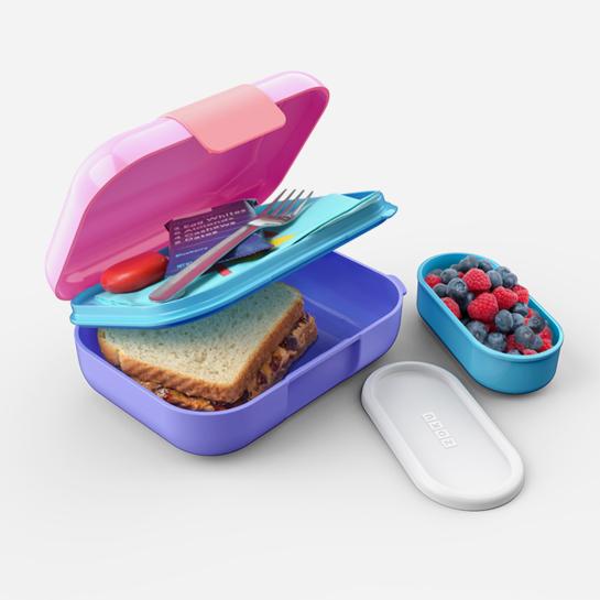 Bộ hộp đựng cơm Bento Junior 2 món ZOKU - Hàng chính hãng