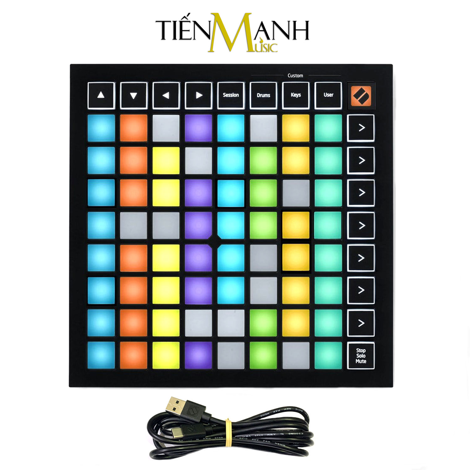 Novation Launchpad Mini MK3 Bàn phím sáng tác nhạc - Sản xuất âm nhạc Producer USB Grid Controller for Ableton Live Hàng Chính Hãng - Kèm Móng Gẩy DreamMaker