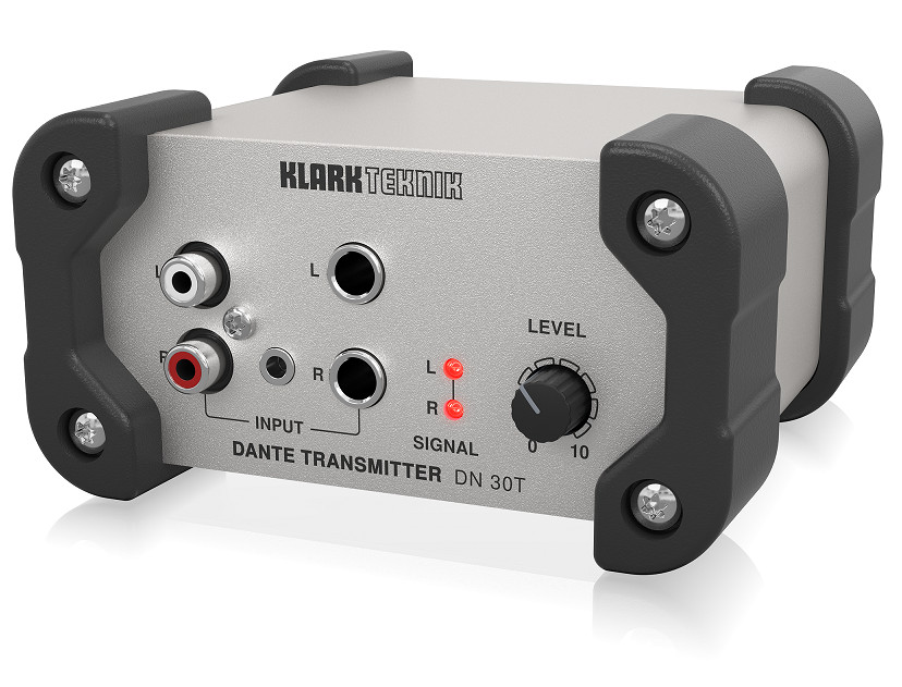 Network Modules Klark Teknik DN 30T- 2-Channel Dante Audio Transmitter-Hàng Chính Hãng