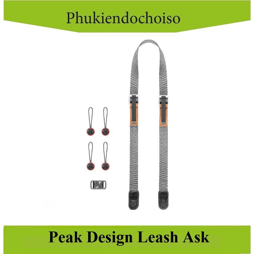 Dây máy ảnh Peak Design Leash, Màu xám - Hàng Chính Hãng