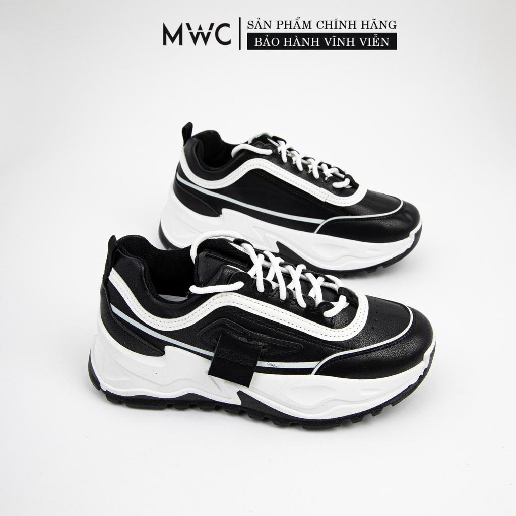 GIÀY THỂ THAO NỮ MWC - GIÀY THỂ THAO DA ĐẾ ĐỘN- GIÀY THỂ THAO ĐẾ CAO 5CM- GIÀY THỂ THAO CÁ TÍNH SIÊU HOT NUTT- 0561