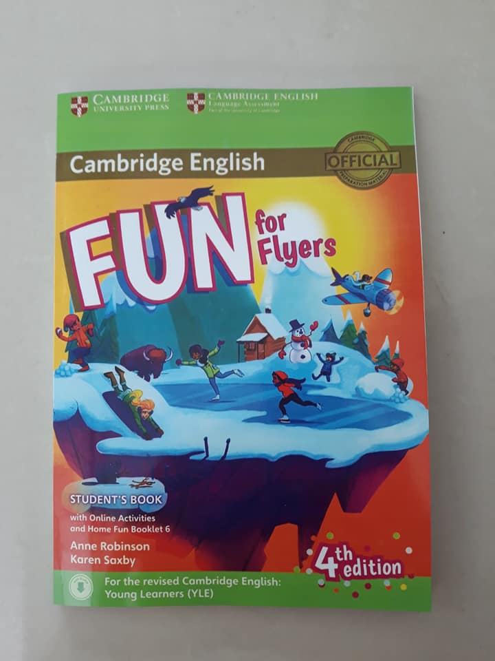 Bộ fun for starters, movers, flyers (tặng kèm file nghe)