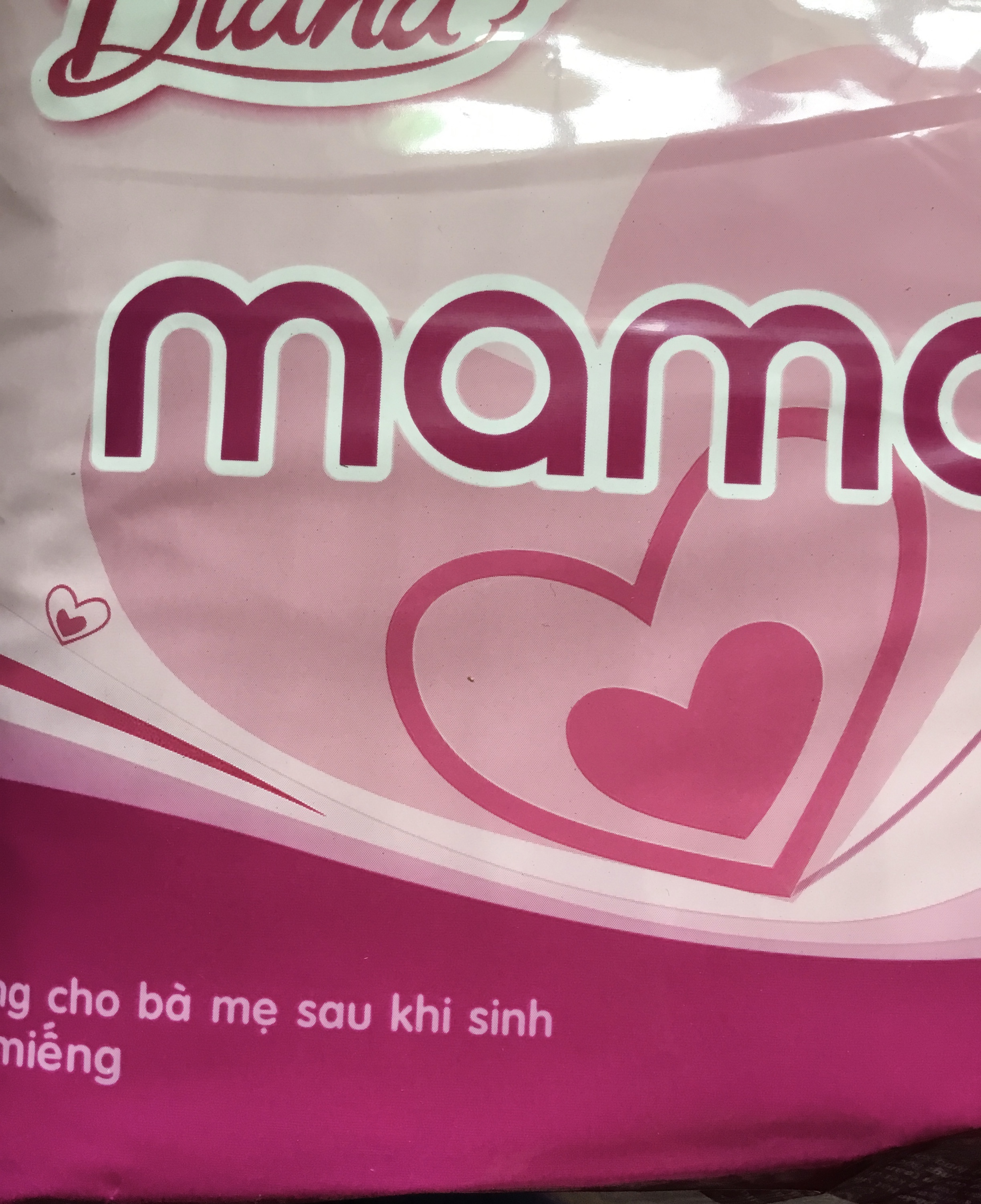 Combo 2 Gói Băng Vệ Sinh Diana Mama (12 miếng) - HSD luôn mới