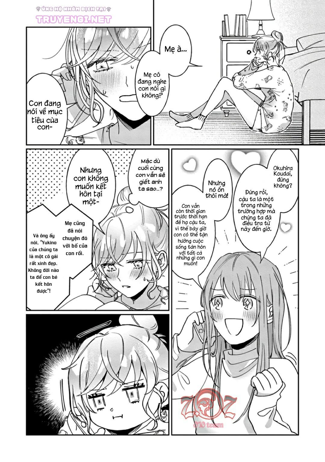 hôm nay hãy cứ yêu nhau mà không giết nhau chapter 3 9