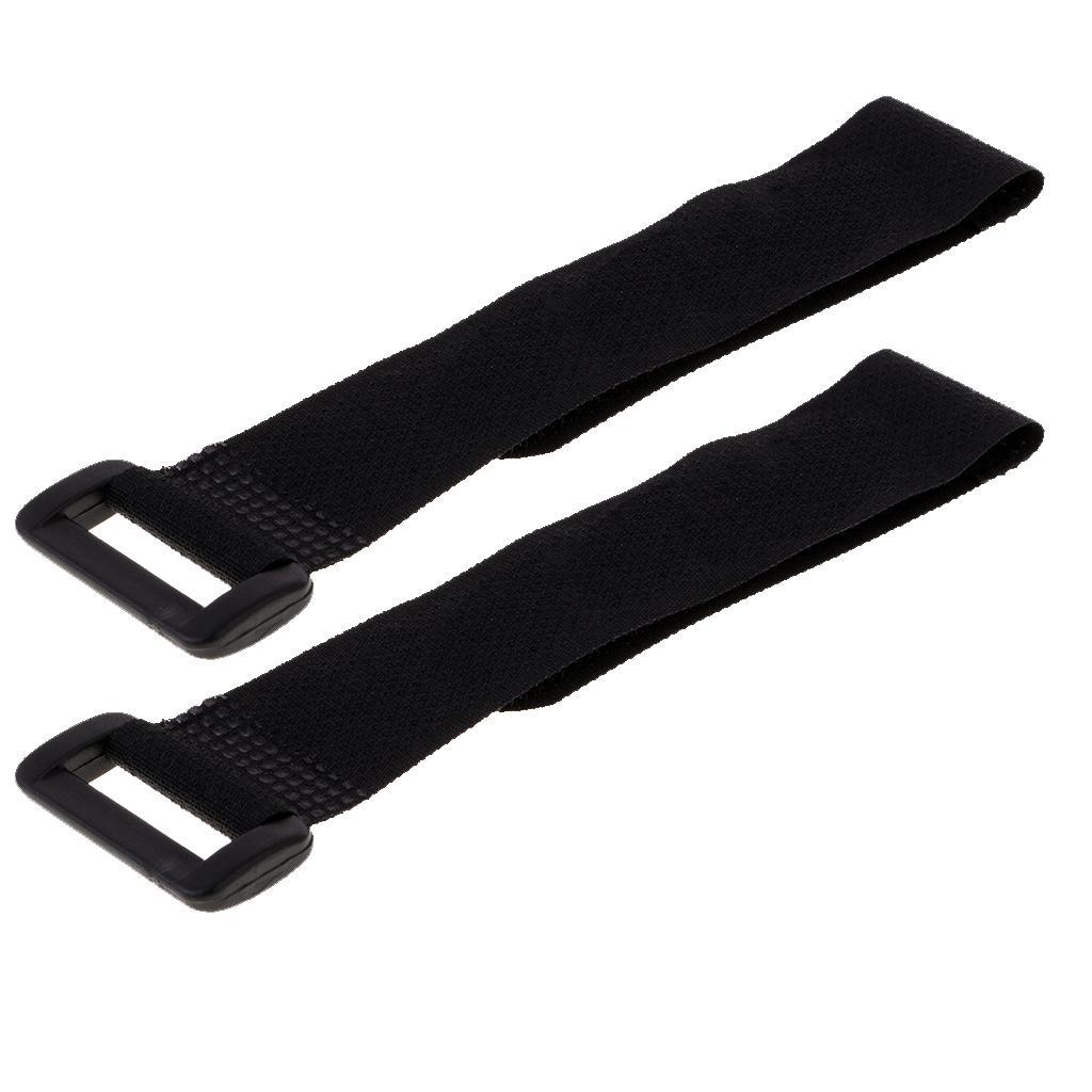 3-5pack 10 Pieces Nylon Hook and Loop Straps Fastening Cable Ties with Buckle