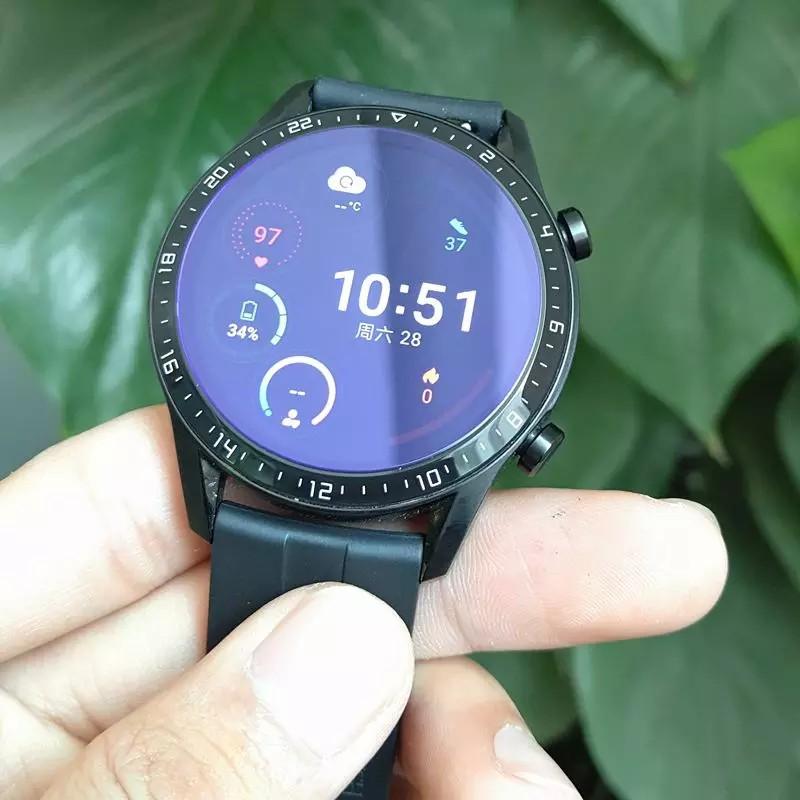 ［Tặng 1 miếng 2D khi mua 2 miếng 3D Cường lực màn hình 3D Cạnh Cong Full mặt kính cho Huawei Watch GT2 46mm