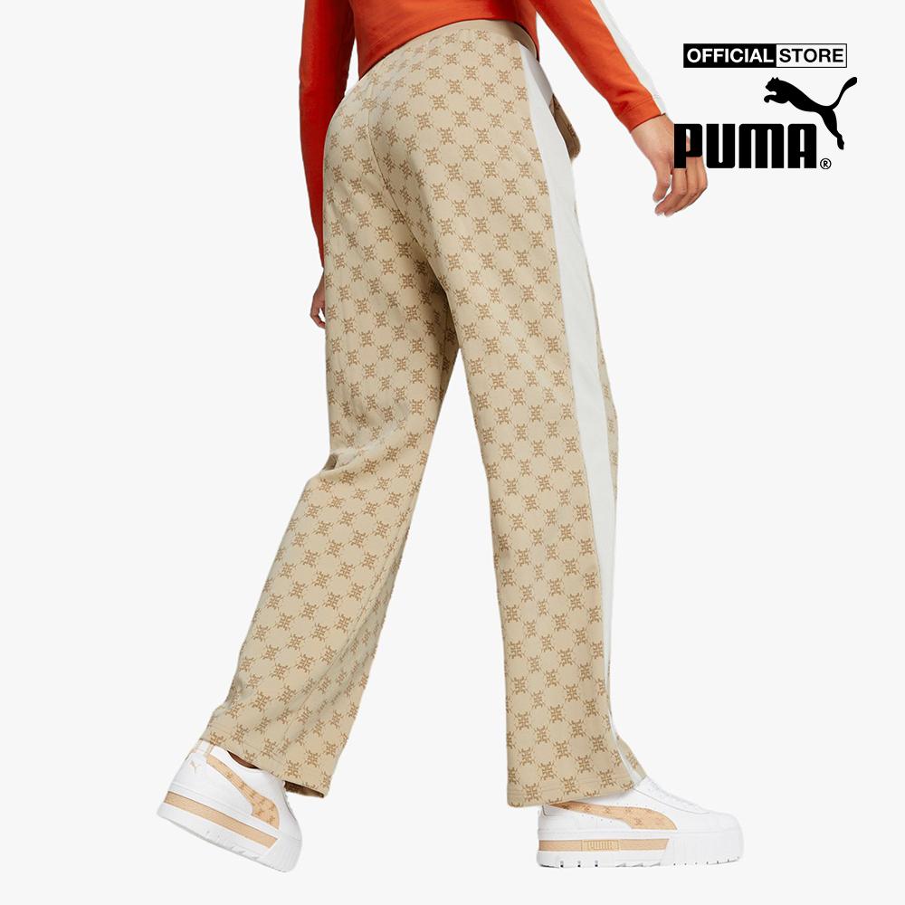 PUMA - Quần dài nữ phom suông T7 Printed 537076