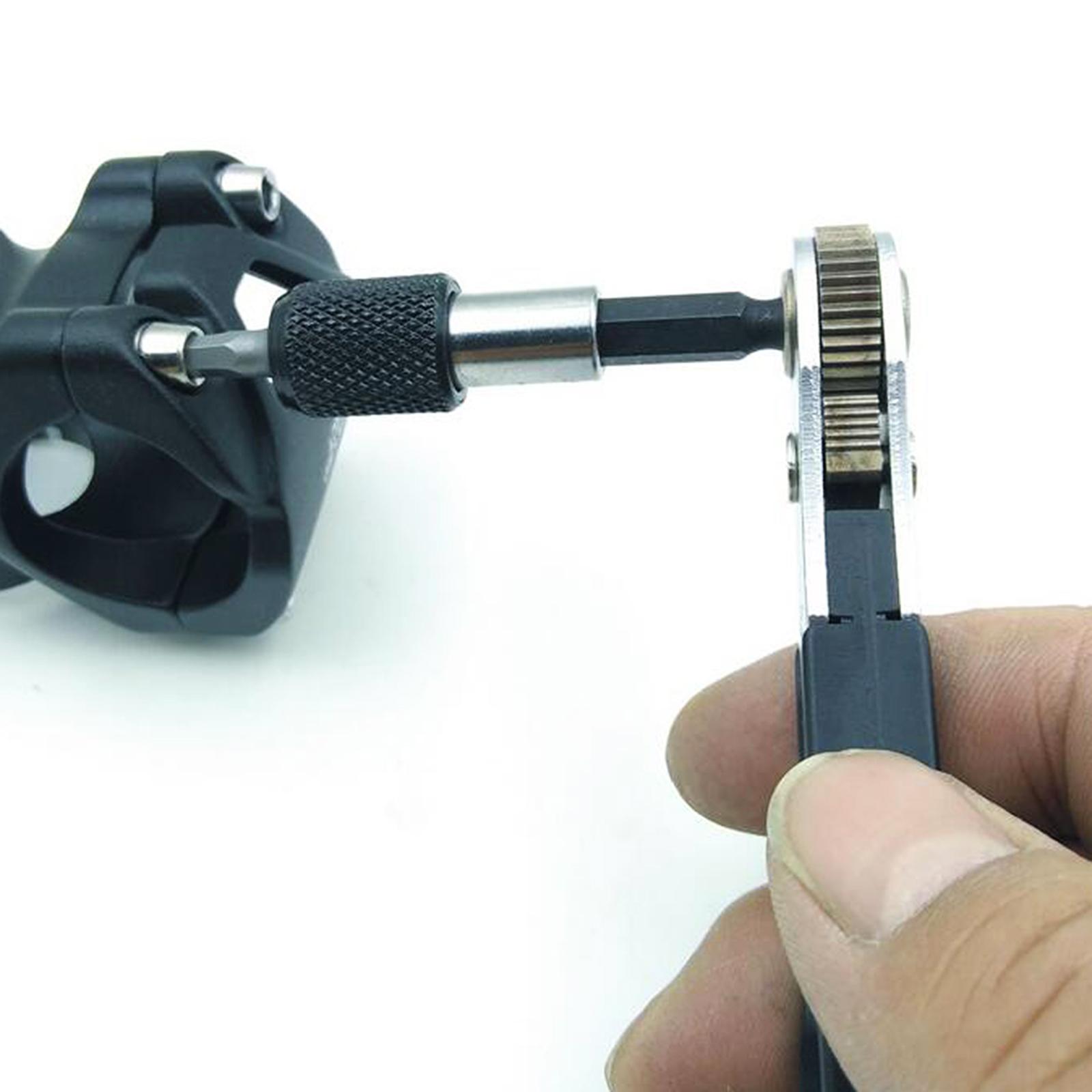 Socket Set Small Disc Ratchet Wrench Bicycle Alloy Steel Spanner Repair Tools Kit Ratchet Sleeve Bike Maintenance Socket Tools
