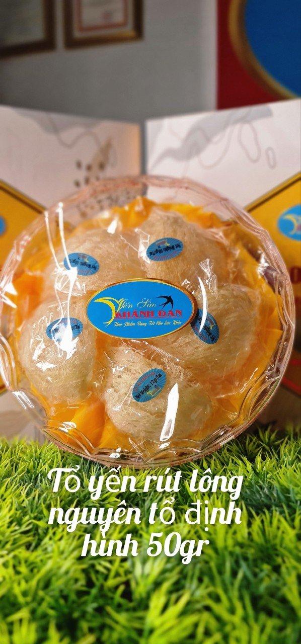 0cop 4 sao - Đặc sản Hồ Chí Minh -Tổ yến rút lông nguyên tổ định hình 50gr