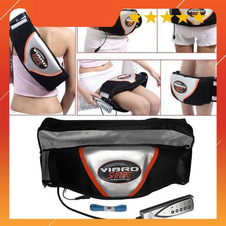 Đai massage nóng và rung Vibro Shape giúp eo thon