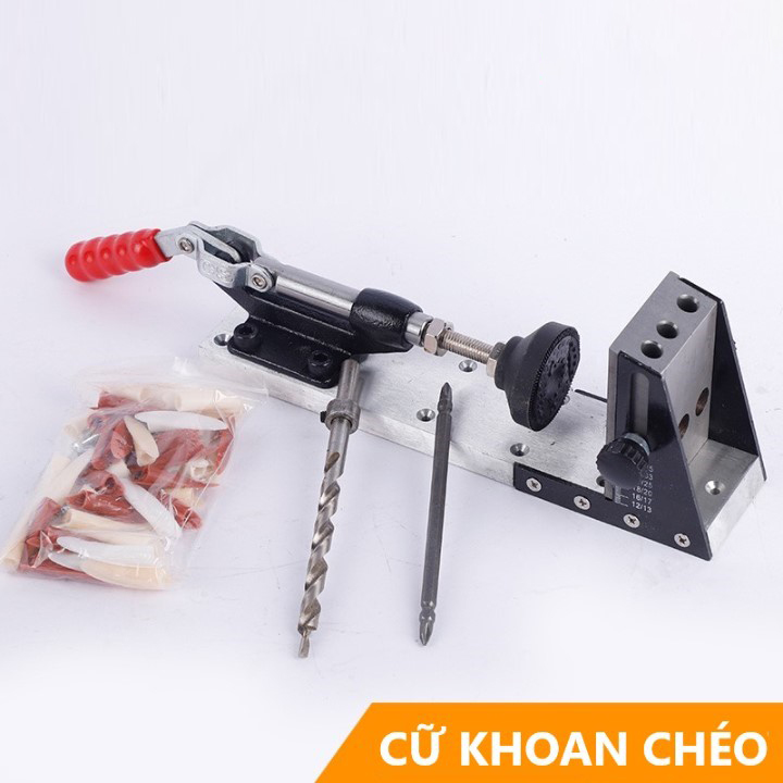Bộ cữ khoan chéo 3 lỗ