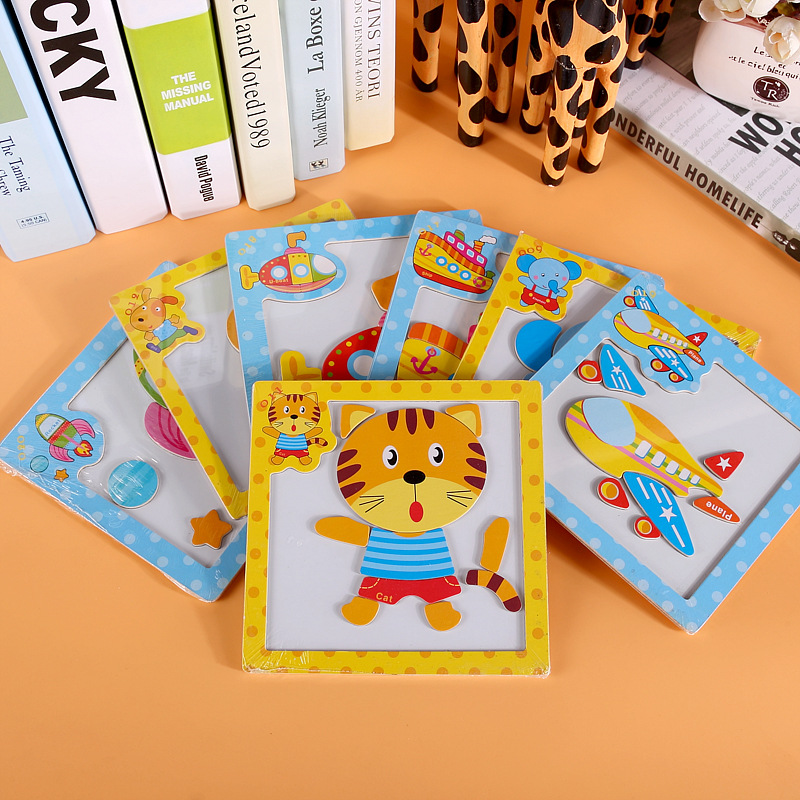 COMBO 5-10 tranh xếp hình nam châm nhiều chủ đề - Đồ chơi thông minh cho bé