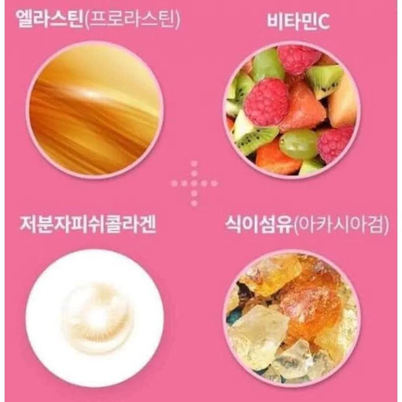 Hộp 6 chai nước uống Collagen Vitamin C sáng da InnerB Glowshot