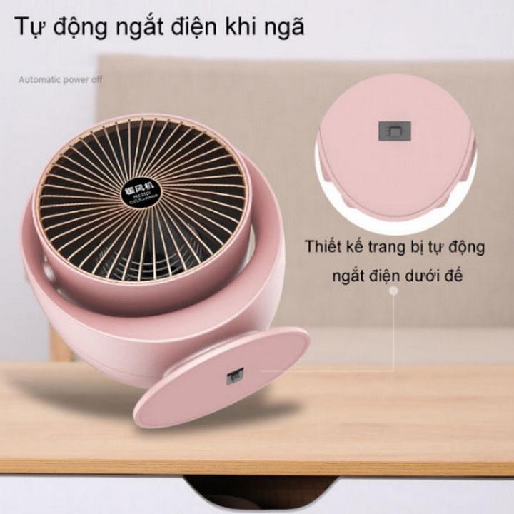 Quạt Thổi Nóng Bionic Air Pink