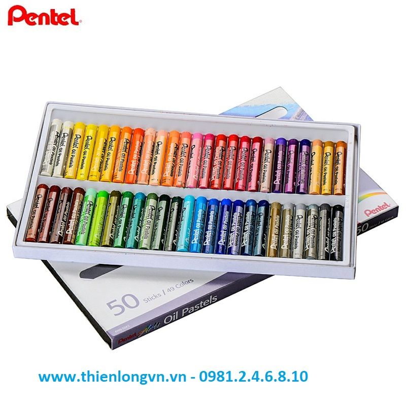 Sáp dầu Pentel PHN - 50 màu