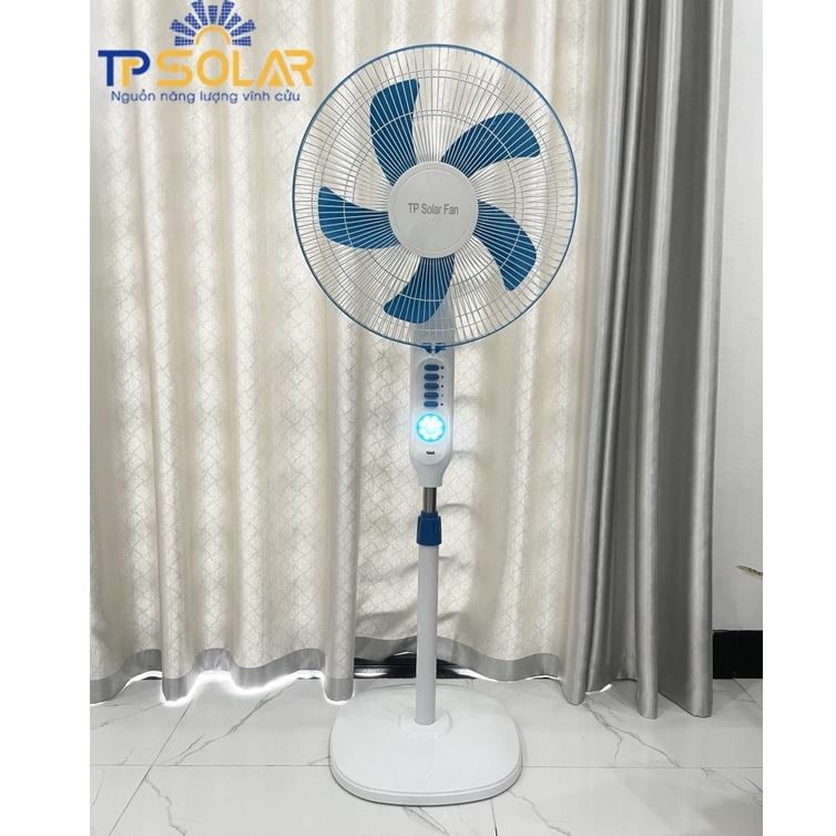 Quạt Năng Lượng Mặt Trời TP Solar TP-Q188 Công Suất 25W Hàng Chính Hãng Tích Hợp Đèn Ngủ, Pin Chống Chai