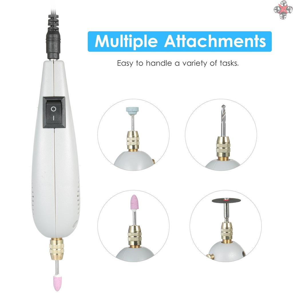 BITS Bộ Máy Khoan Điện Mini Kèm Đĩa Mài Đa Năng