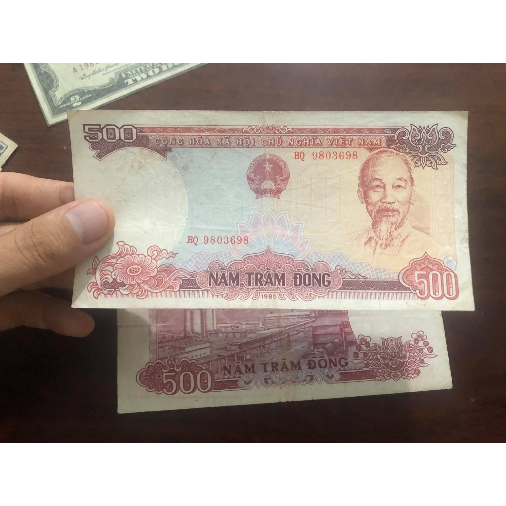Tờ 500 đồng Việt Nam 1985, mệnh giá lớn nhất trong bộ