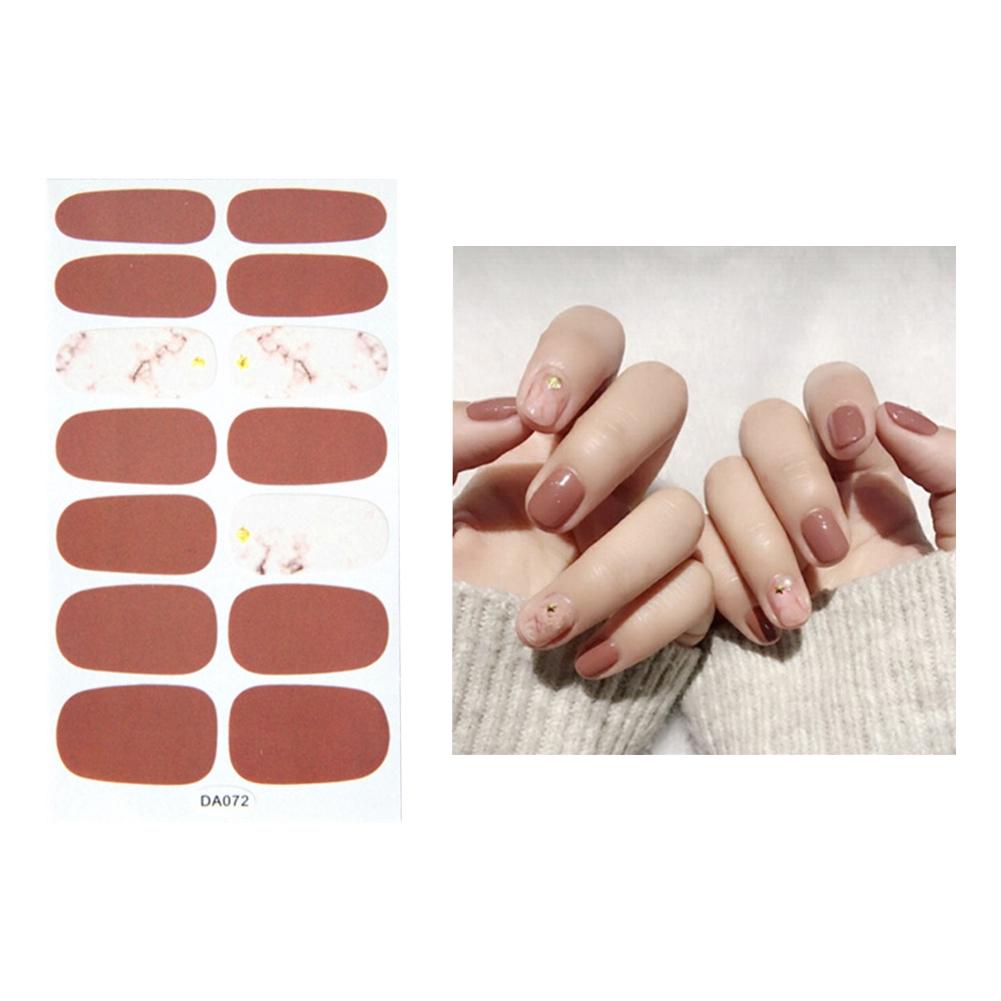 Set 14 miếng dán móng trang trí nghệ thuật