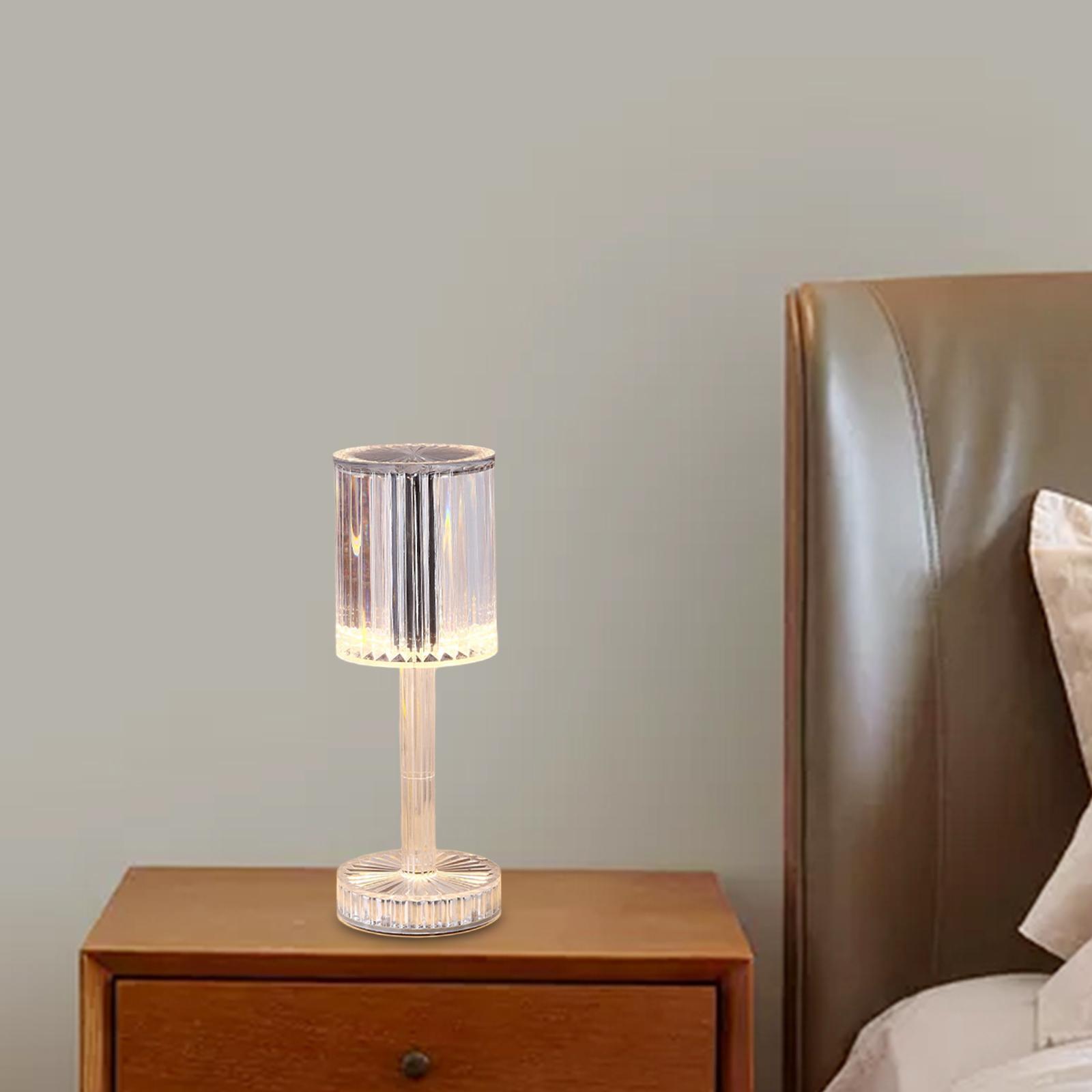 Bedside Lamp Night Light Romantic USB Lighting for Wedding Bars Home Decor