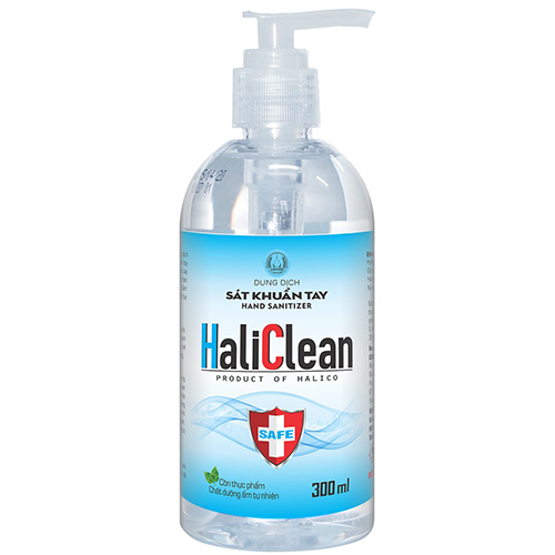 Dung dịch sát khuẩn tay nhanh HaliClean hand sanitizer 300ml