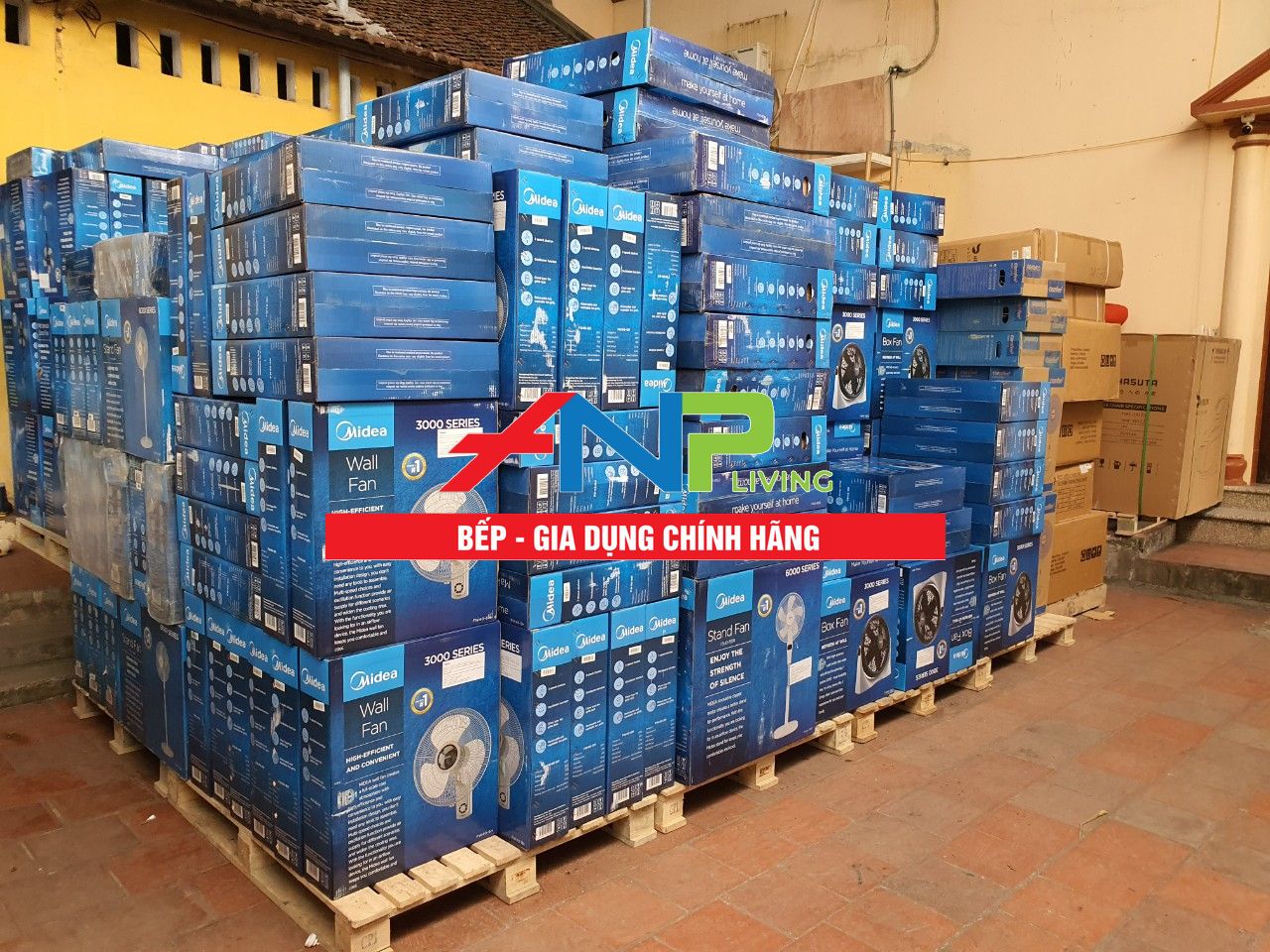 Quạt Treo Tường 3 Cánh, Midea FW40-7JR - Hàng Chính Hãng