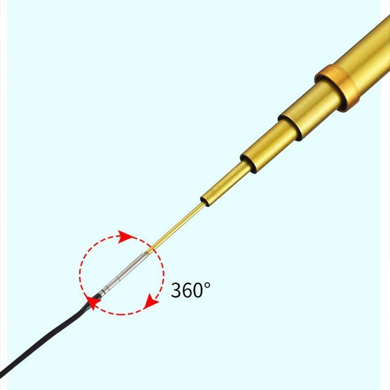 Cần câu tay câu đơn câu đài vàng ánh kim 2H siêu dẻo tặng kèm ngọn phụ CT37 - Sanami Fishing