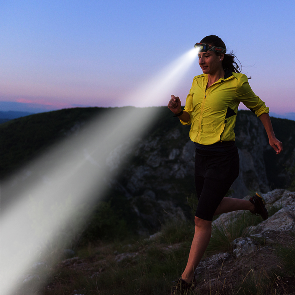 2 Đèn LED Siêu Sáng Đội Đầu Có Thể Sạc Lại