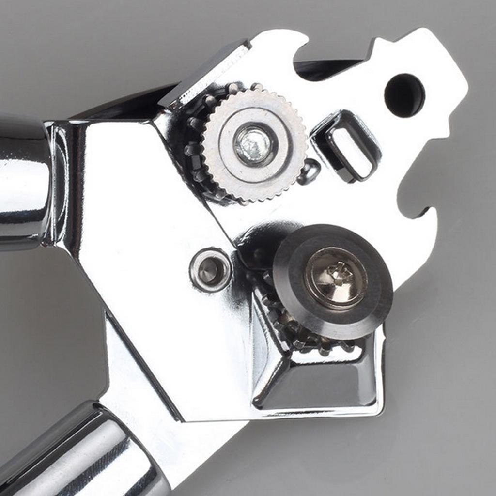 Heavy Duty Stainless Steel Can Opener - Professional Quality Can Accessory