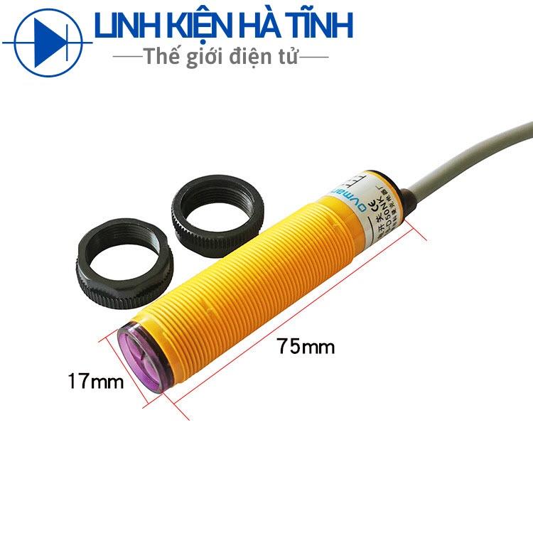 Cảm biến vật cản hồng ngoại E18-D50NK DC NPN thường mở DC6-36V 0-50cm