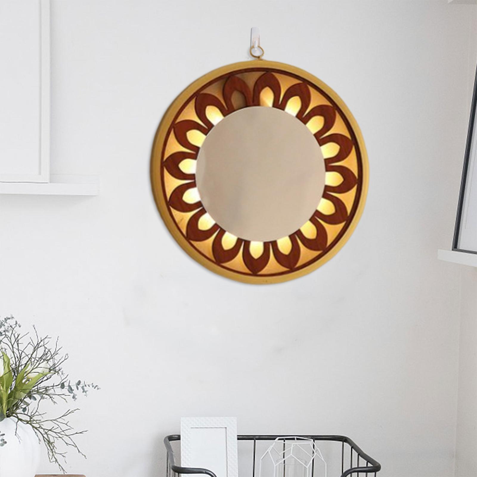 Wall Hanging  Vanity Circle Mirrors for Bedroom Entryway A