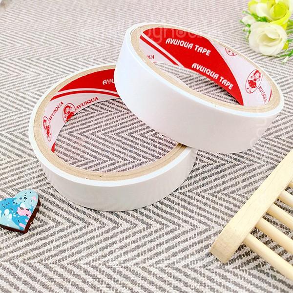 1 cuộn băng keo 2 mặt các size 12mm / 24 mm / 48 mm