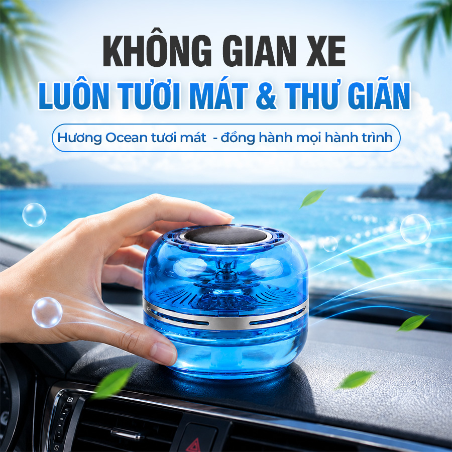 Nước Hoa Năng Lượng Mặt Trời CIND QH001 Ocean 55ml