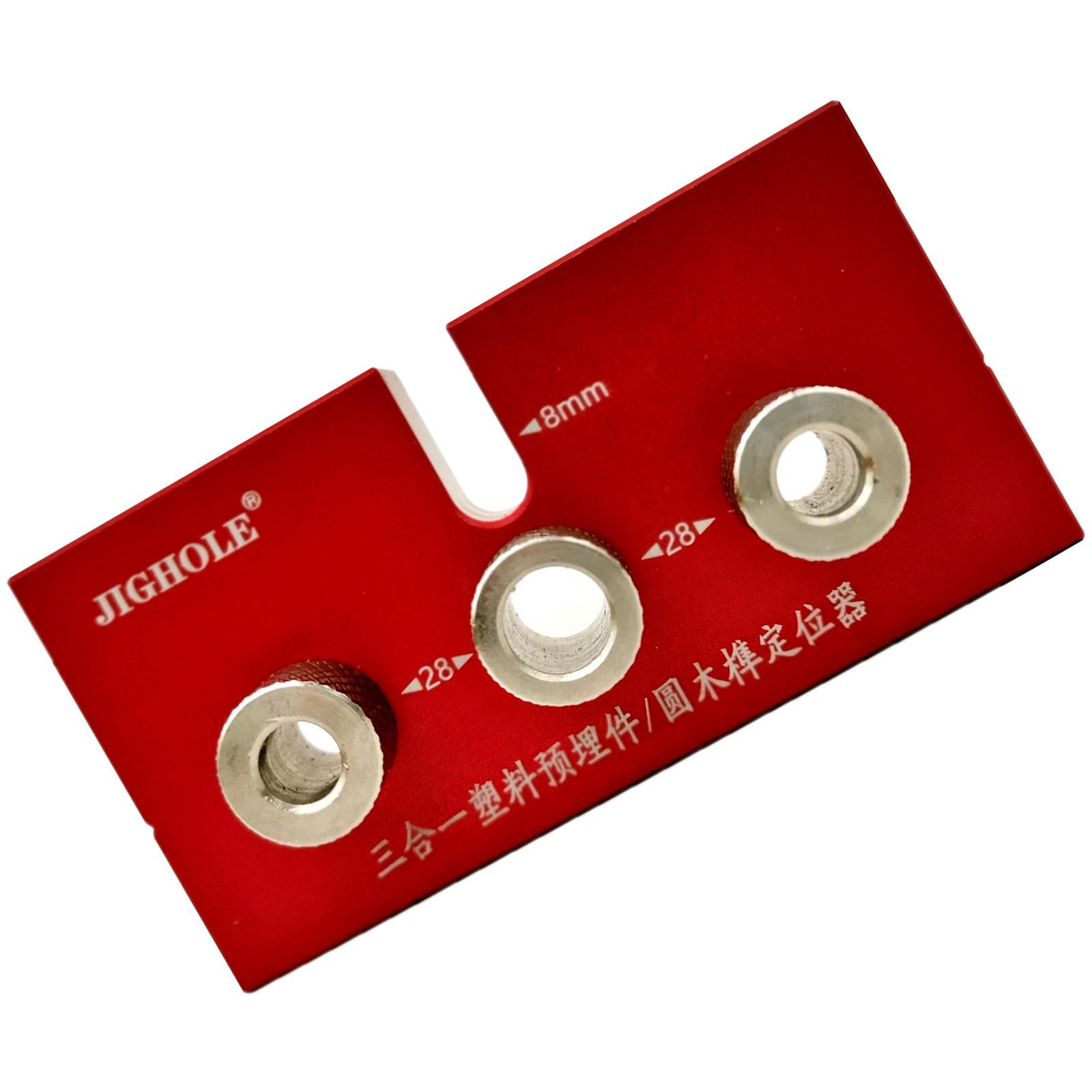 8mm Self-Centering Woodworking Doweling Jig Kit,Drill Guide Wood Dowel Puncher Locator Carpentry Tools