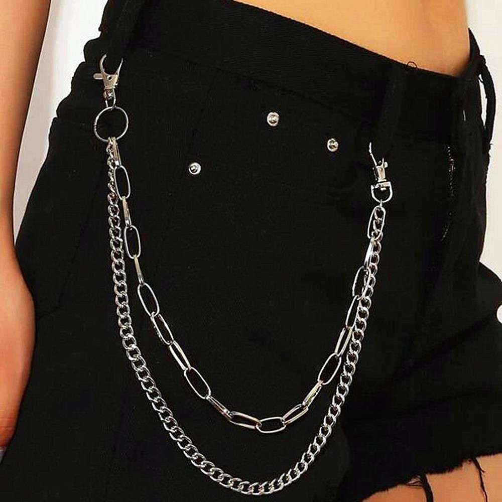Dây xích quần jeans phong cách đường phố