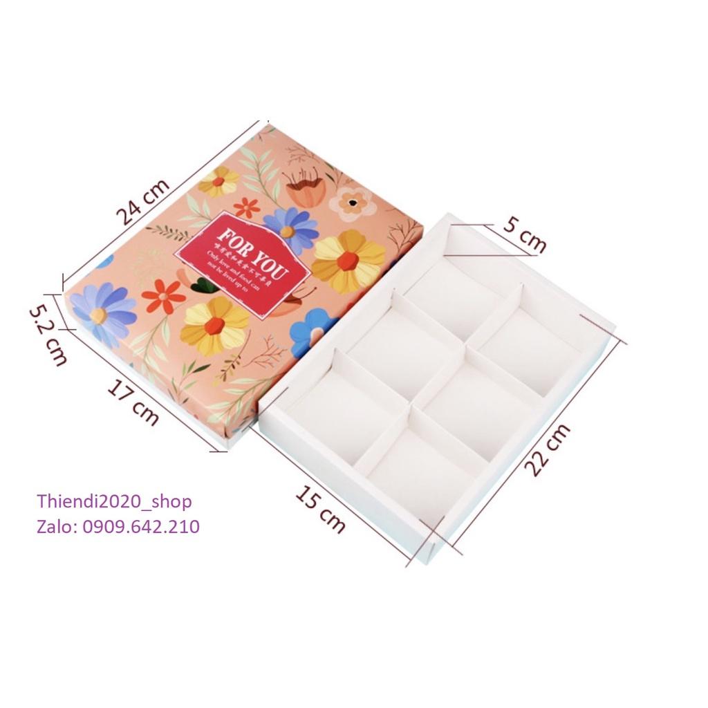 BX09-Hộp đựng bánh quà tết, bánh trung thu 6c 24 x17 x5.2cm
