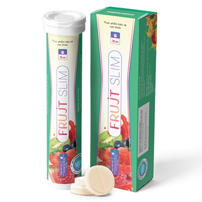 Frujt Slim viên sủi hỗ trợ giảm béo