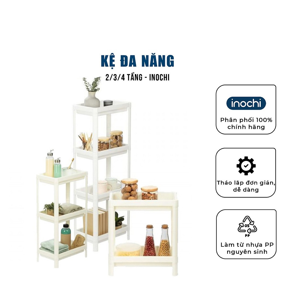 Kệ Đa Năng Tokyo Hàng Cao Cấp - Chính Hãng Inochi
