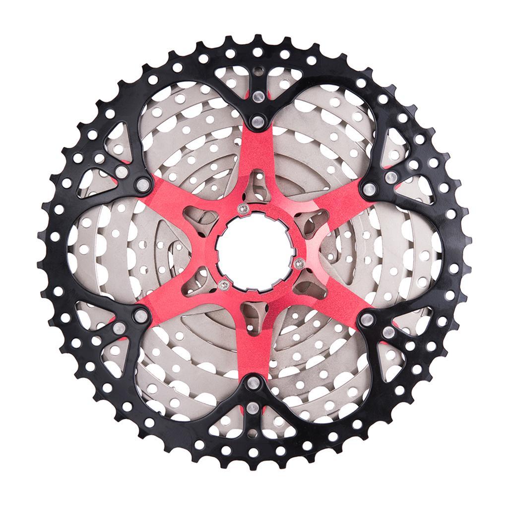 Bike Steel Cassette Freewheel 9 Speed 11-46T Flywheel Parts Component