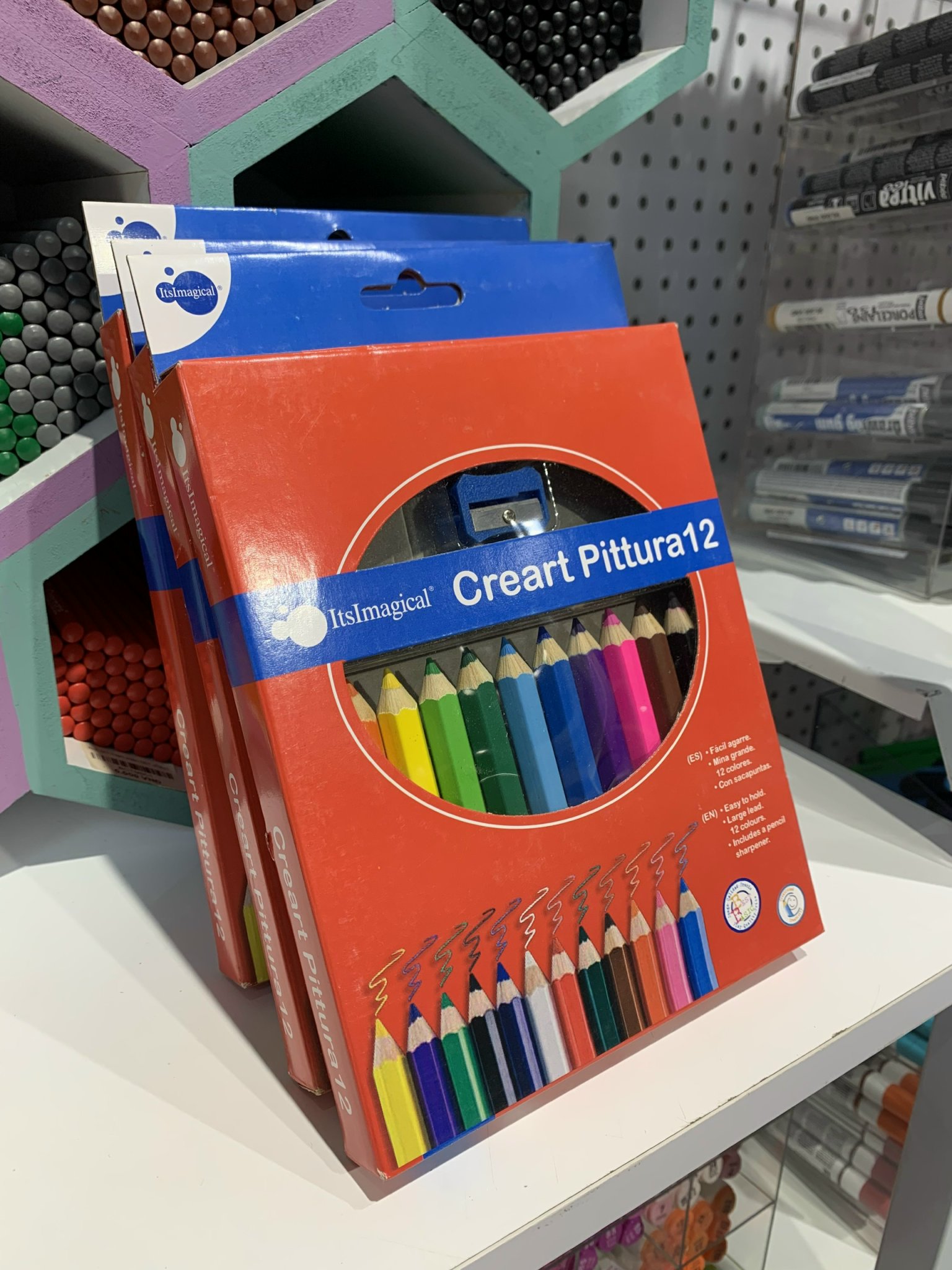 Hộp Chì Màu Creart Pittura, bút chì màu cho bé - HCMCP12