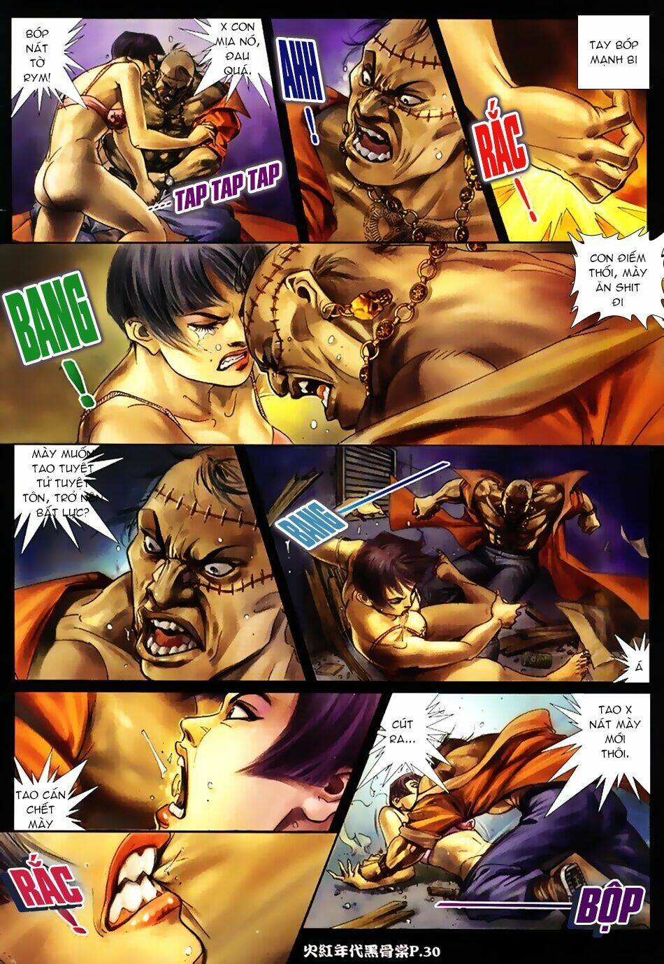 hỏa hồng niên đại hắc cốt đường chapter 12 14