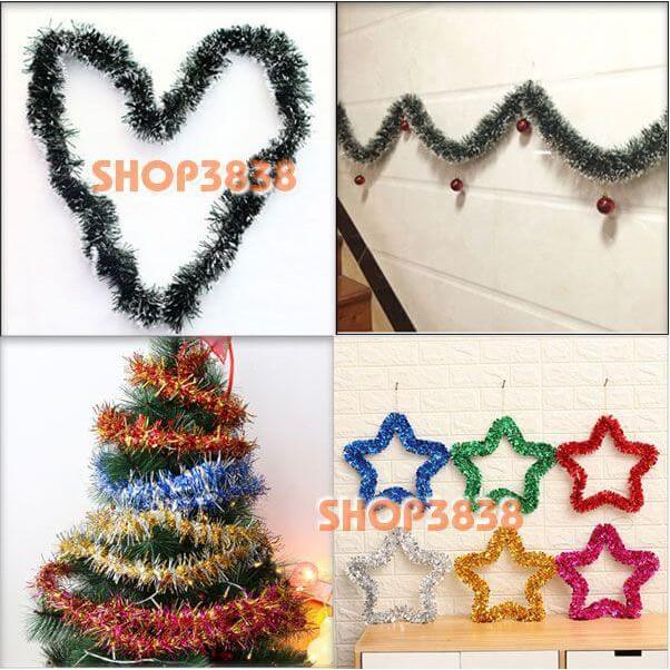 Combo 4 Dây Chồn Treo Trang Trí Noel