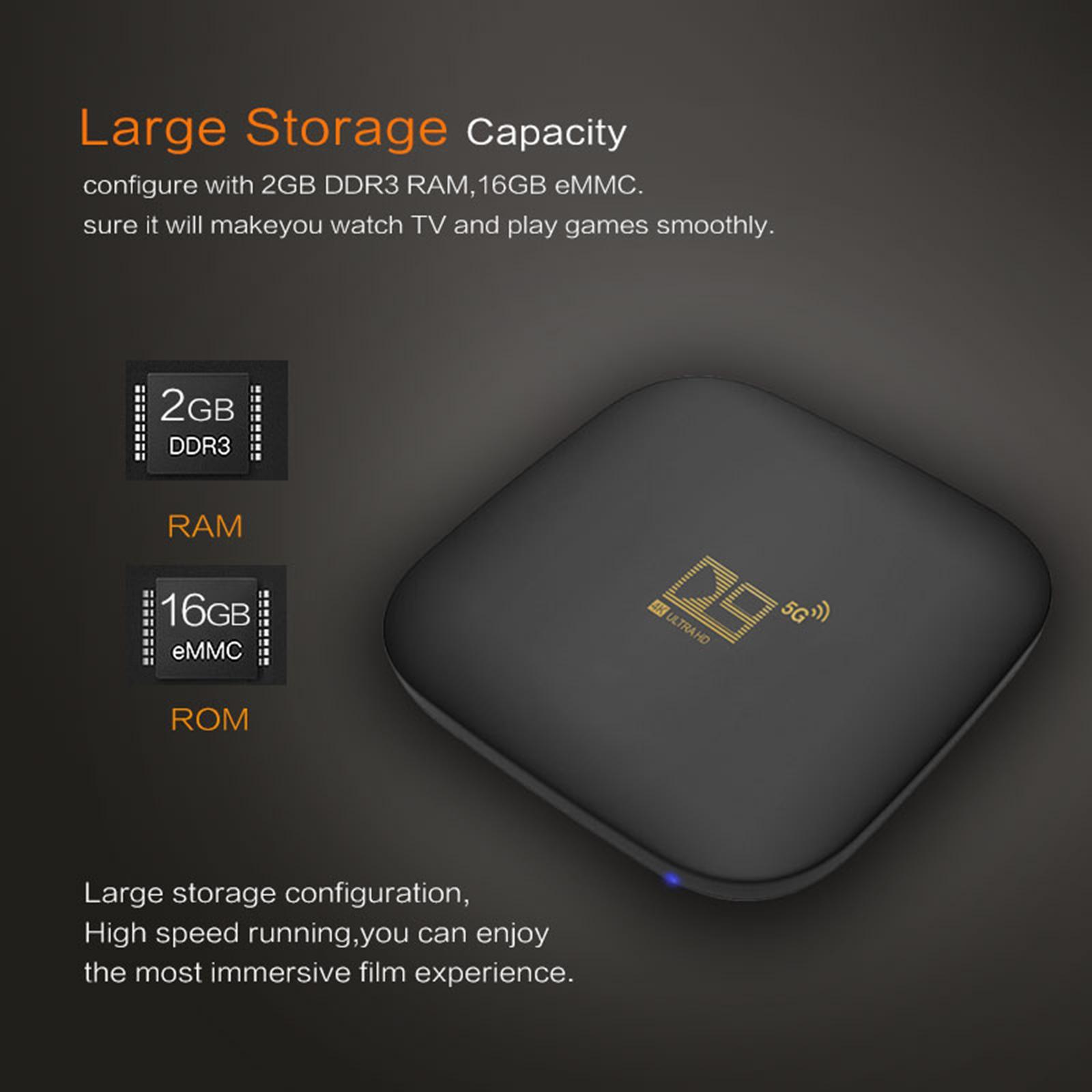 Smart D9 TV Media .4G 5G WIFI 905 Core TV receiver 1080P Set Top