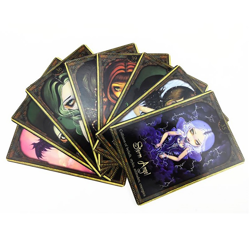 Bộ Bài Oracle Of Shadow And Light 45 Lá Bài Tặng File Tiếng Anh Và Đá Thanh Tẩy