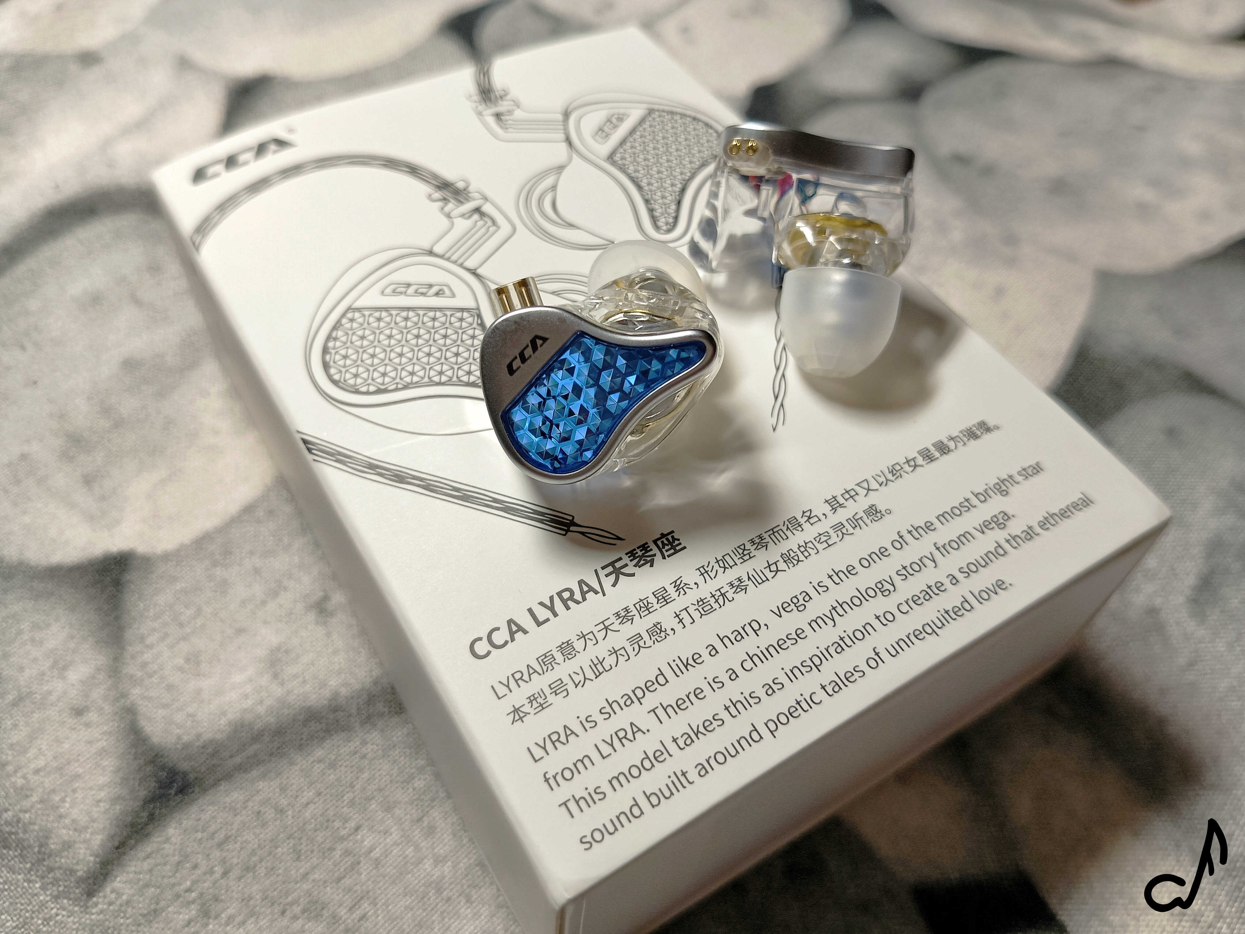 [NC] Tai Nghe CCA LYRA Nhét Tai Hybrid 1 Dynamic XUN 10mm In Ear Hifi | Nhạc cụ Jazz Không lời Ballad | Có Mic | Hàng Chính Hãng