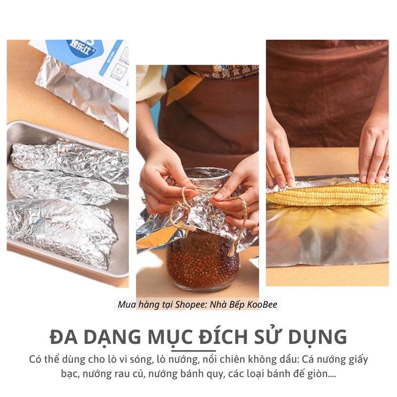 cuộn bạc nướng xanh cao cấp 10m KAULUS