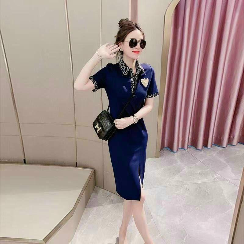 ĐẦM SUÔNG PHỐI HỌA TIẾT CAO CẤP