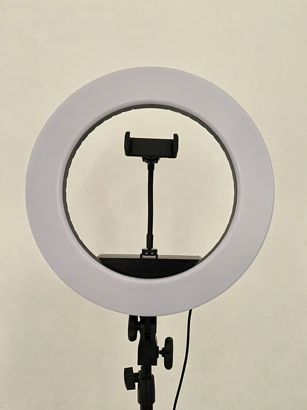Bộ tripod, giá đỡ livestream có đèn Led 3 chế độ HQ-14 , kèm kẹp điện thoại - Hỗ trợ ánh sáng chụp ảnh, livestream, quay tiktok hiêu quả - Hàng chính hãng